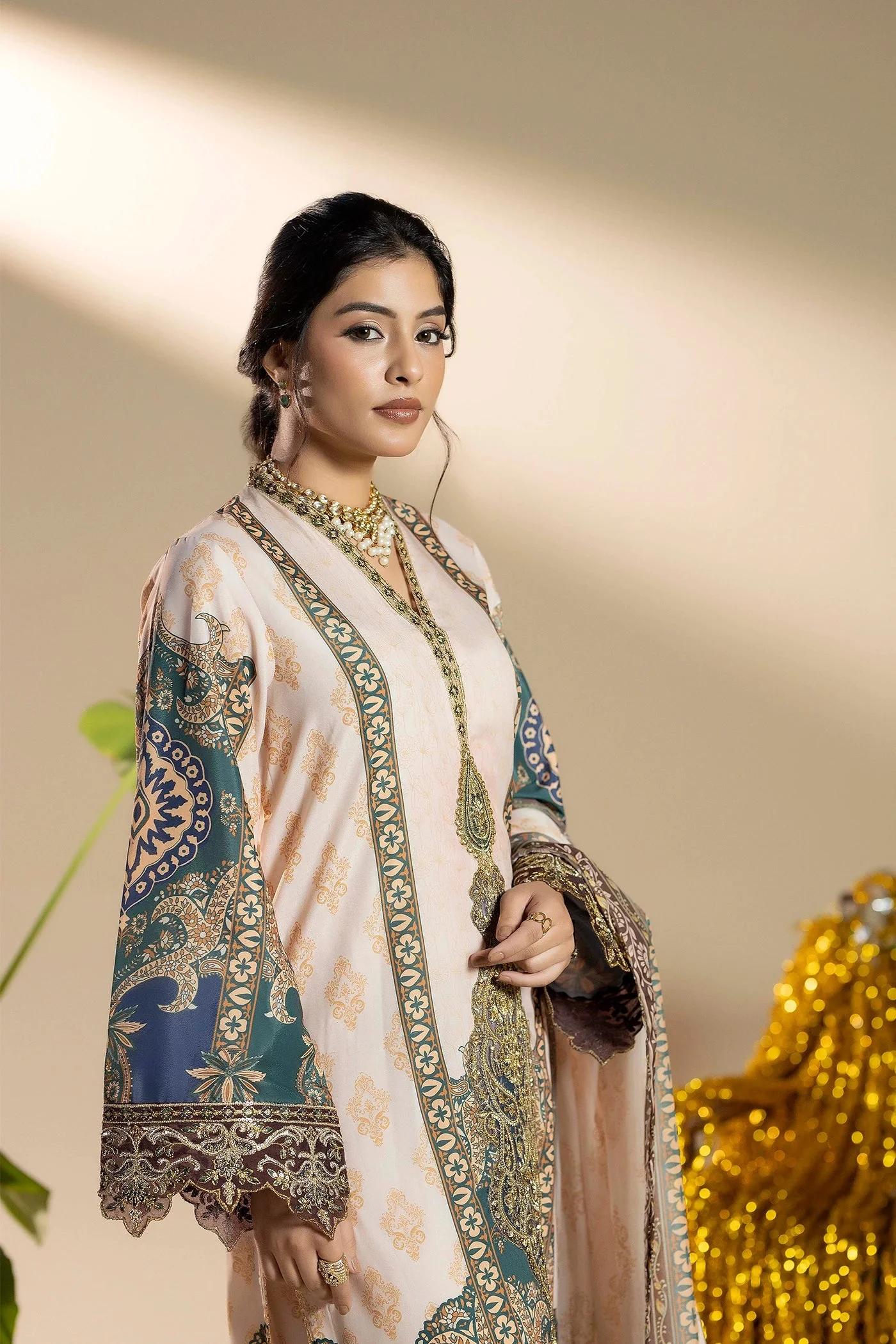 Adan Libas  Crepe Silk 1626 Silk Collection 2025 - Image 2