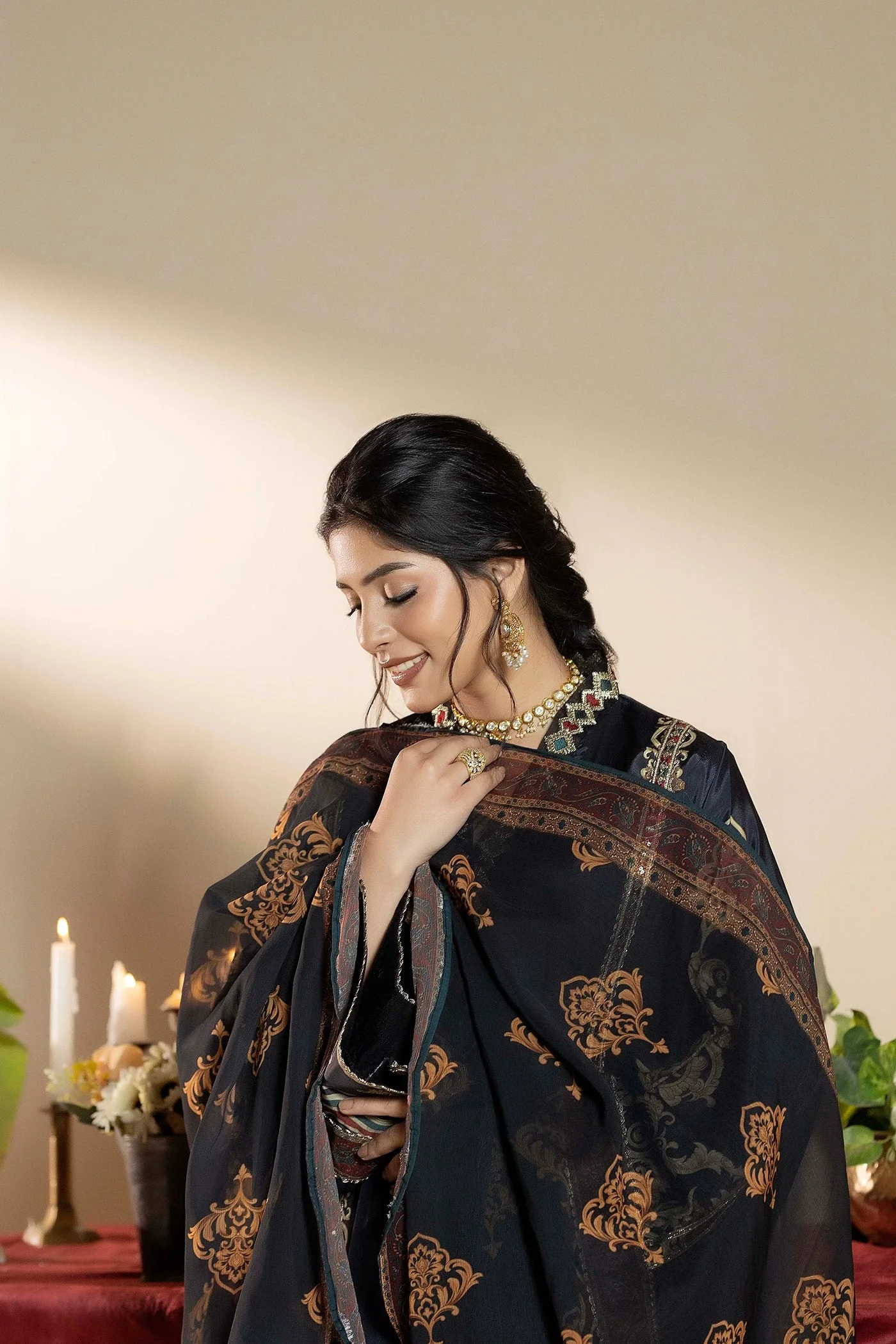 Adan Libas  Crepe Silk 1631 Silk Collection 2025 - Image 2