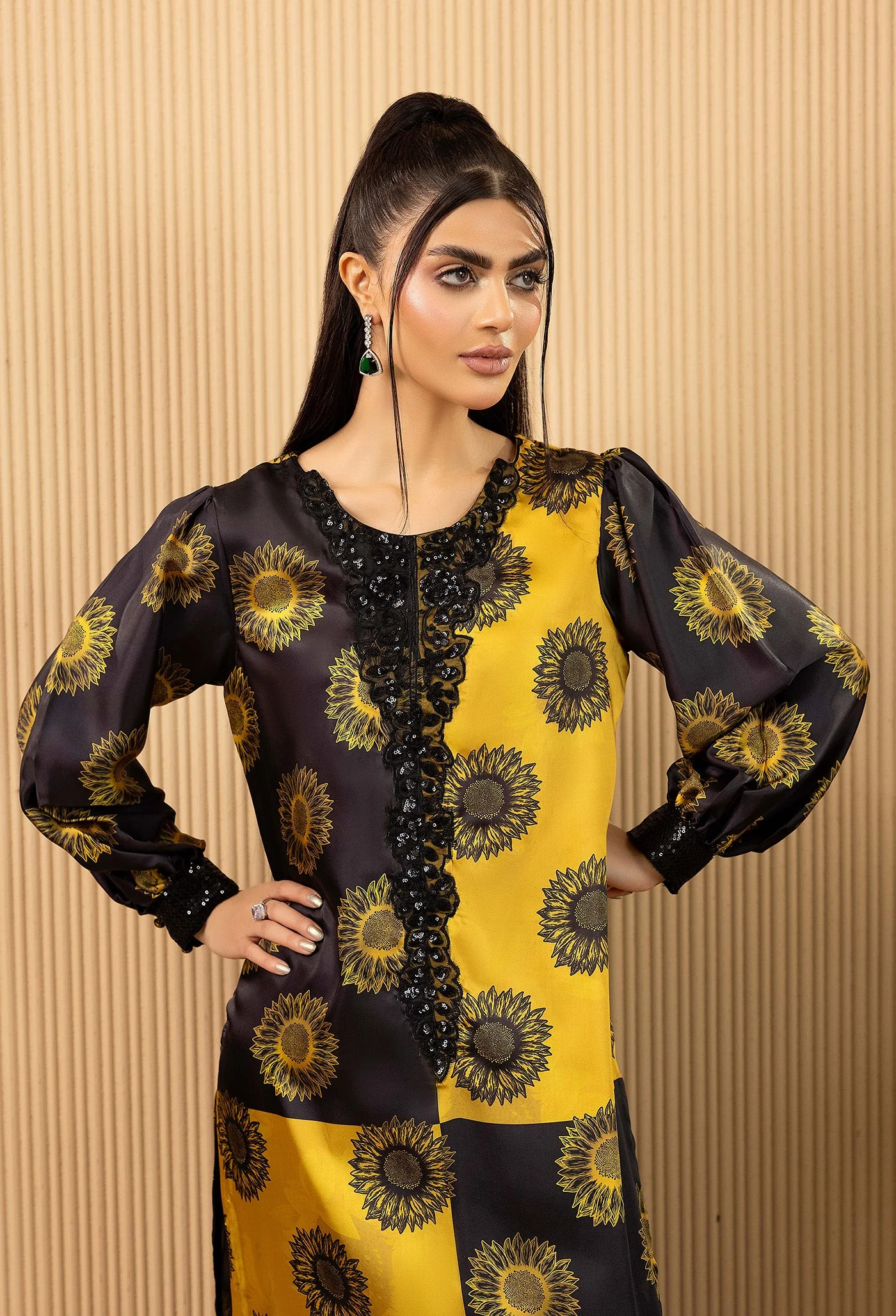 Adan Libas Emb Silk 7542 Silk Collection 2025 - Image 2