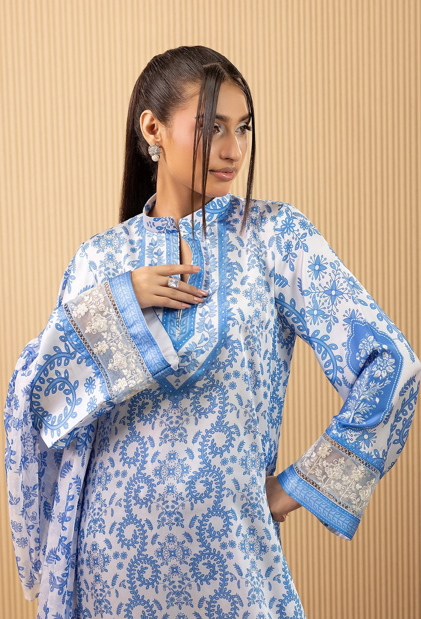 Adan Libas Emb Silk 7549 Silk Collection 2025 - Image 2