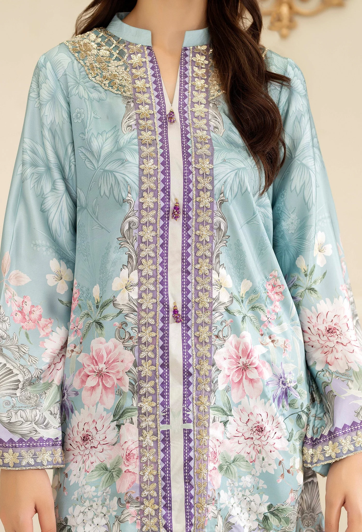 Adan Libas Ethnic Silk 01 Silk Collection 2025 - Image 2