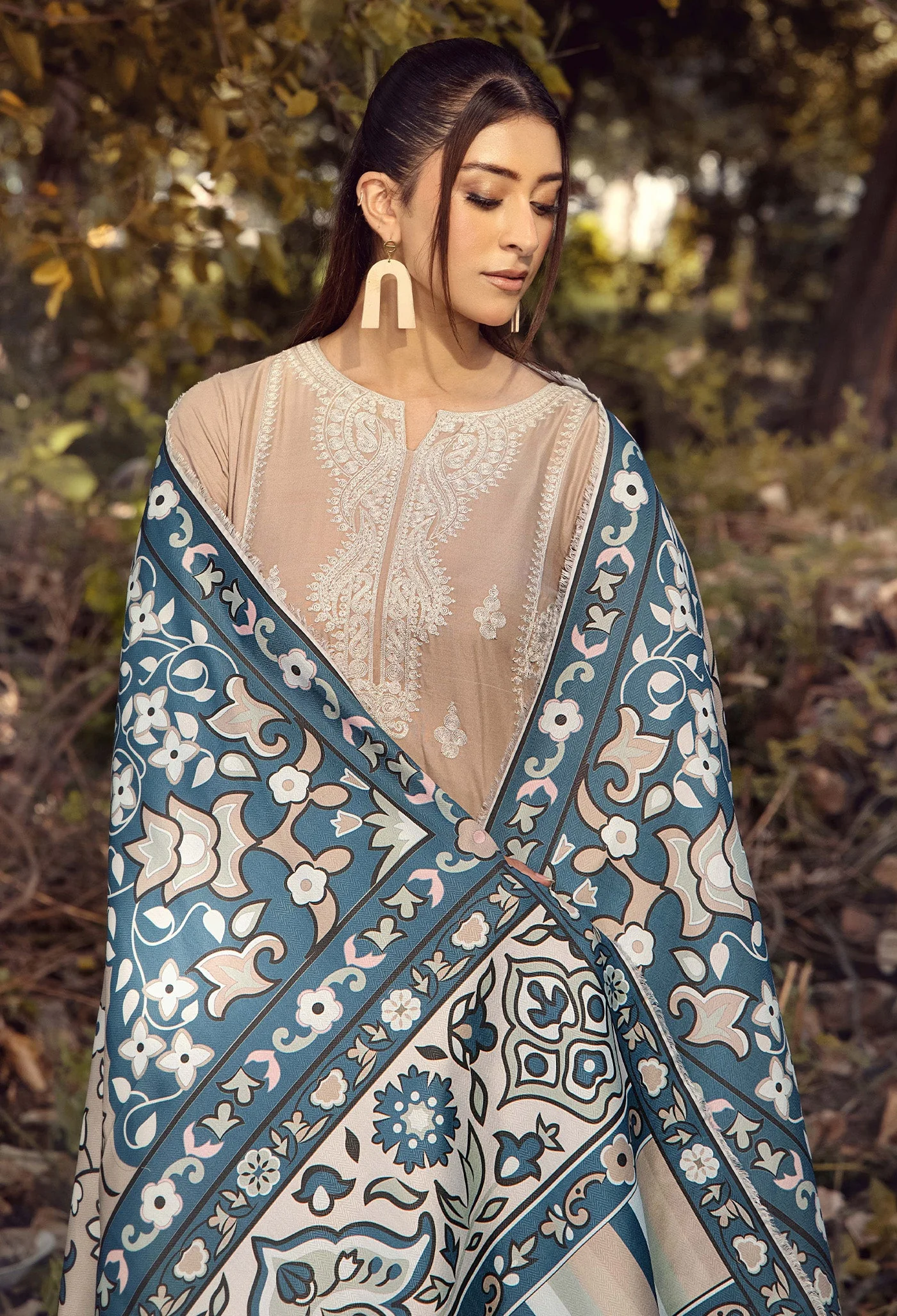 Adan Libas  Linen 7663 Winter Collection 2025 - Image 2