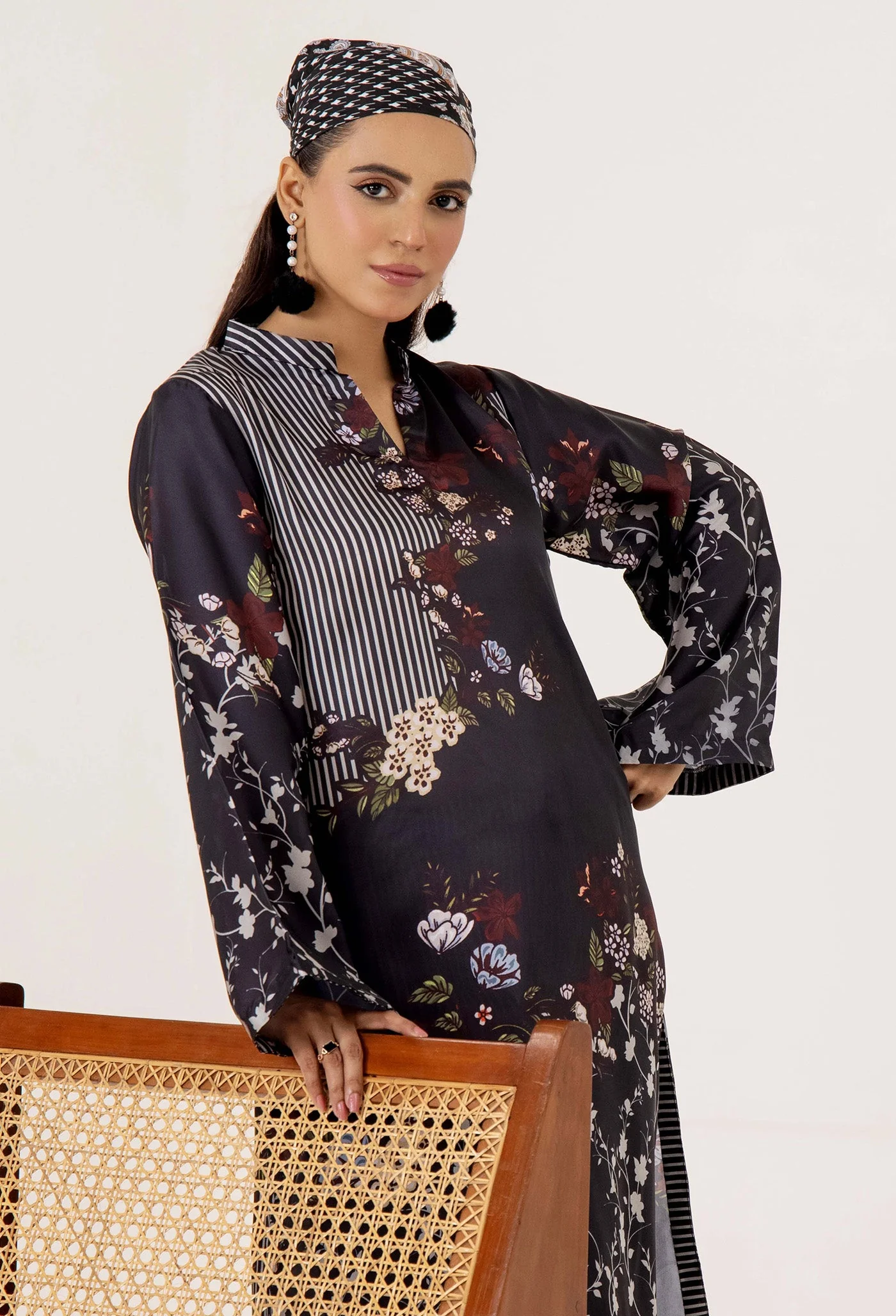 Adan Libas  Silk 7677 Silk Collection 2025 - Image 2