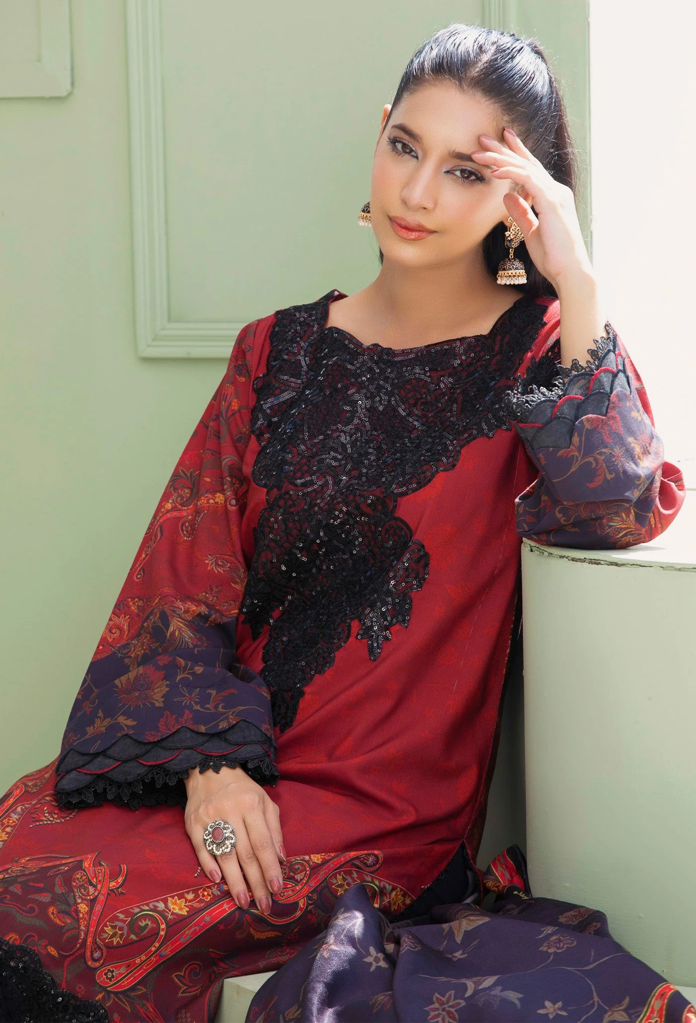 Adan Libas  Slub 7777 Winter Collection 2025 - Image 2