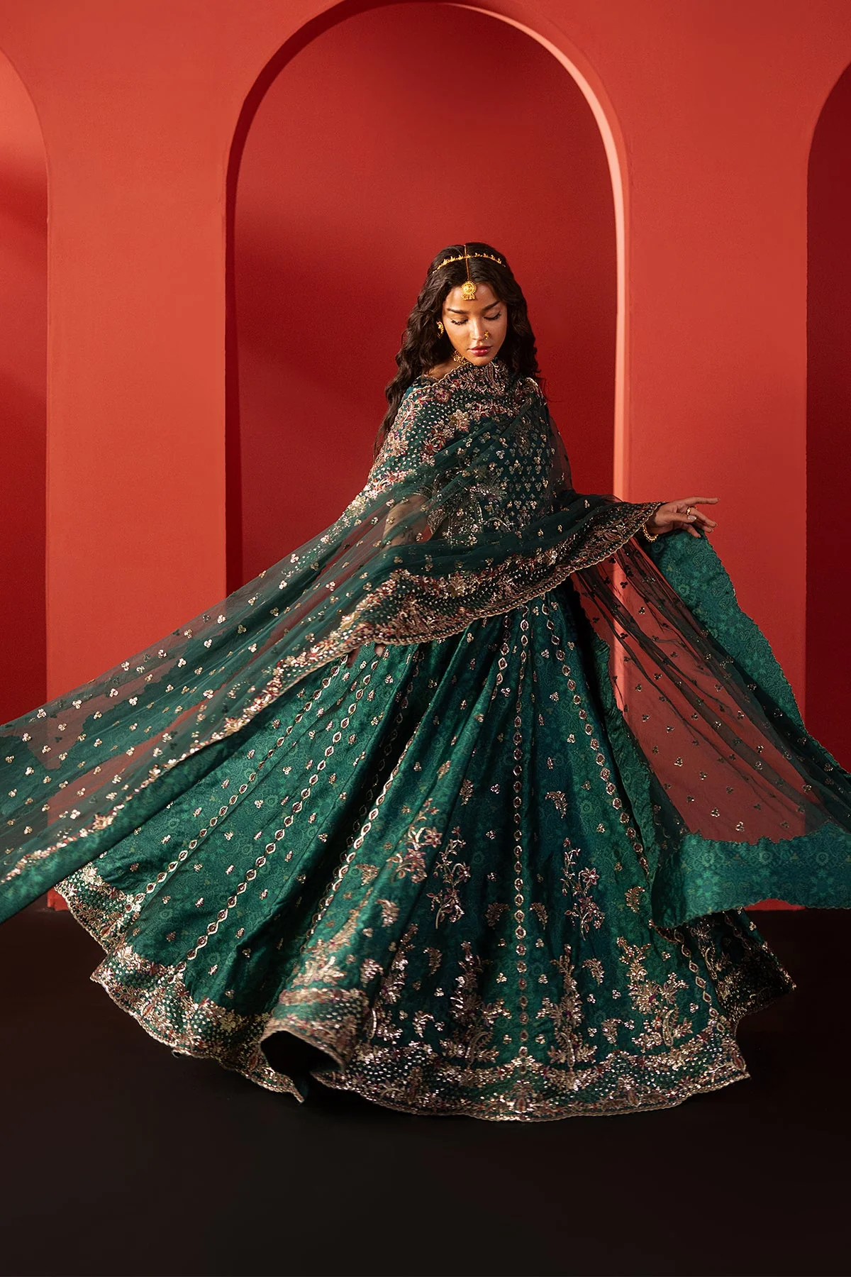 Afrozeh Afsar Divani Silk Edit 2025 - Image 2