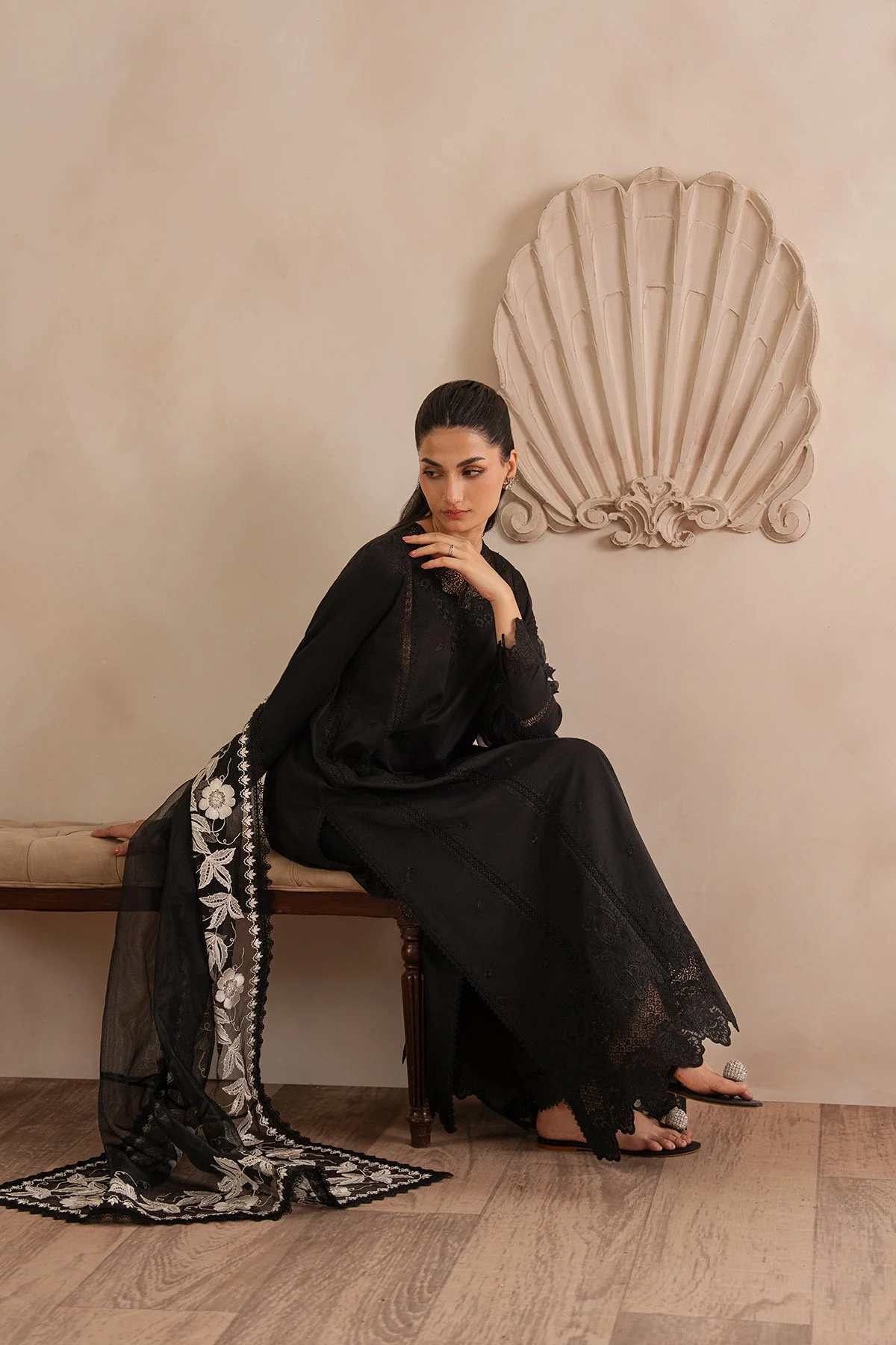 Afrozeh Ash Muted Muse Collection 2026 - Image 2