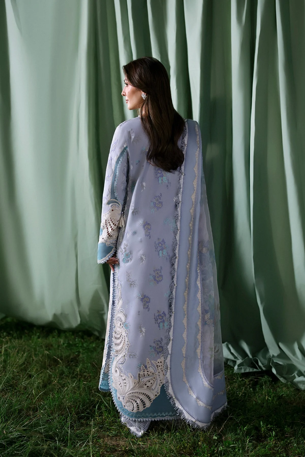 Afrozeh Chloris A-Lawn Luxury Edit 2026 - Image 2