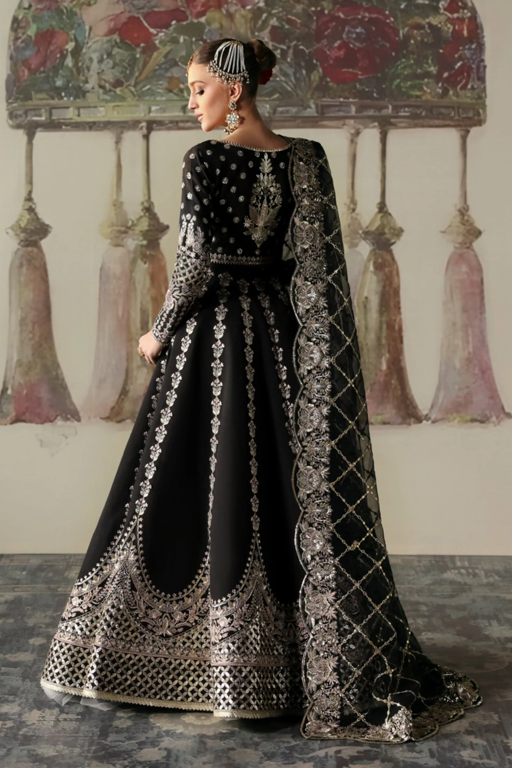 Afrozeh Husnara Divani Silk Edit 2024 - Image 2