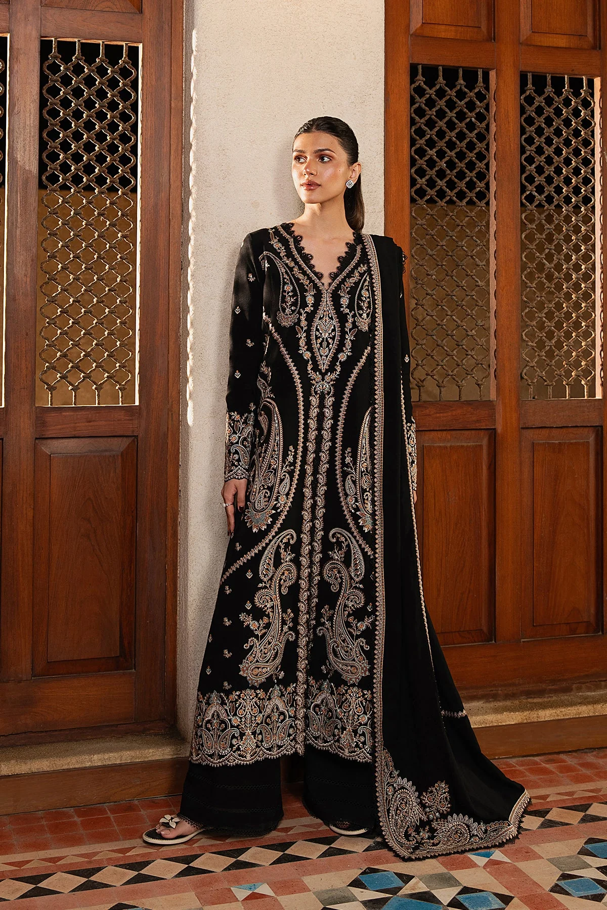 Afrozeh Selene October Winter Pret 2025