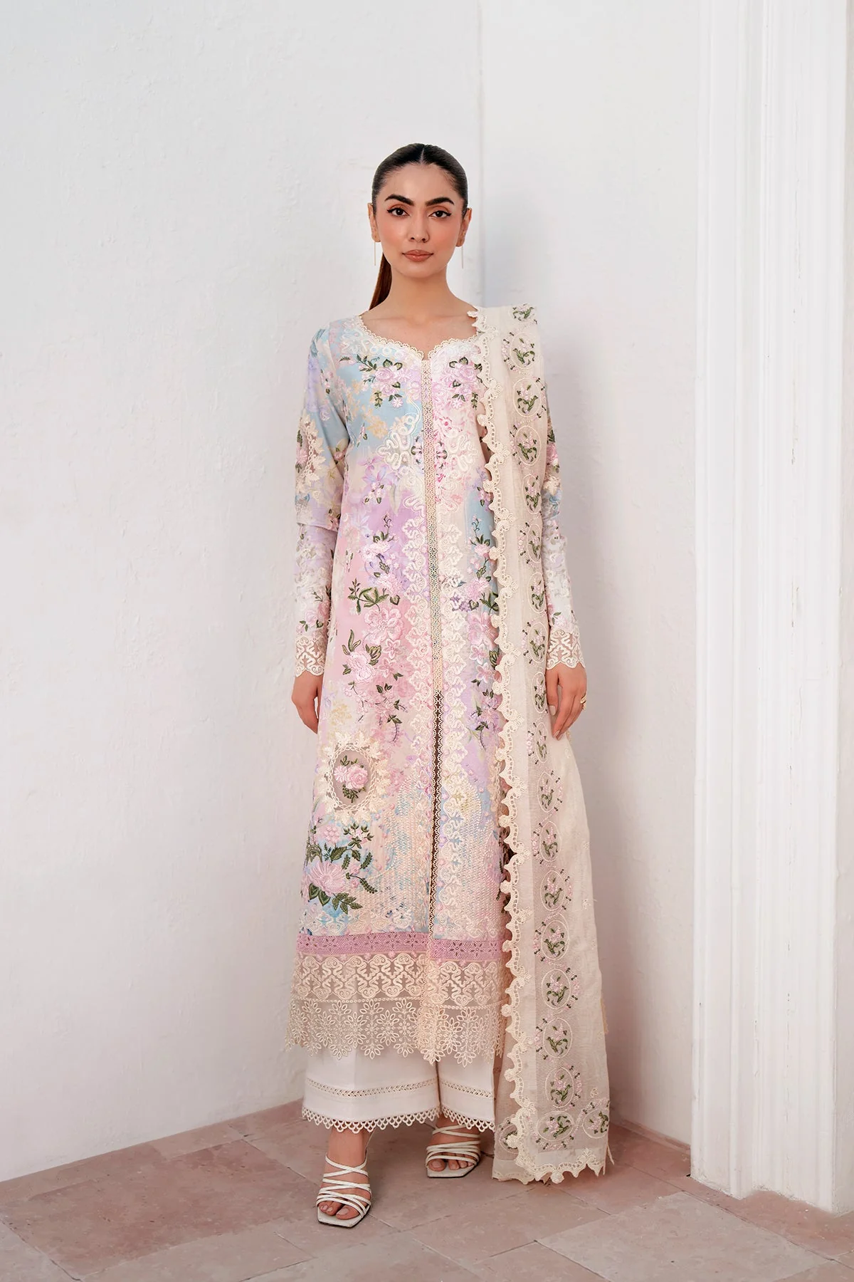 Afrozeh Solithe Sunspell Lawn Collection 0