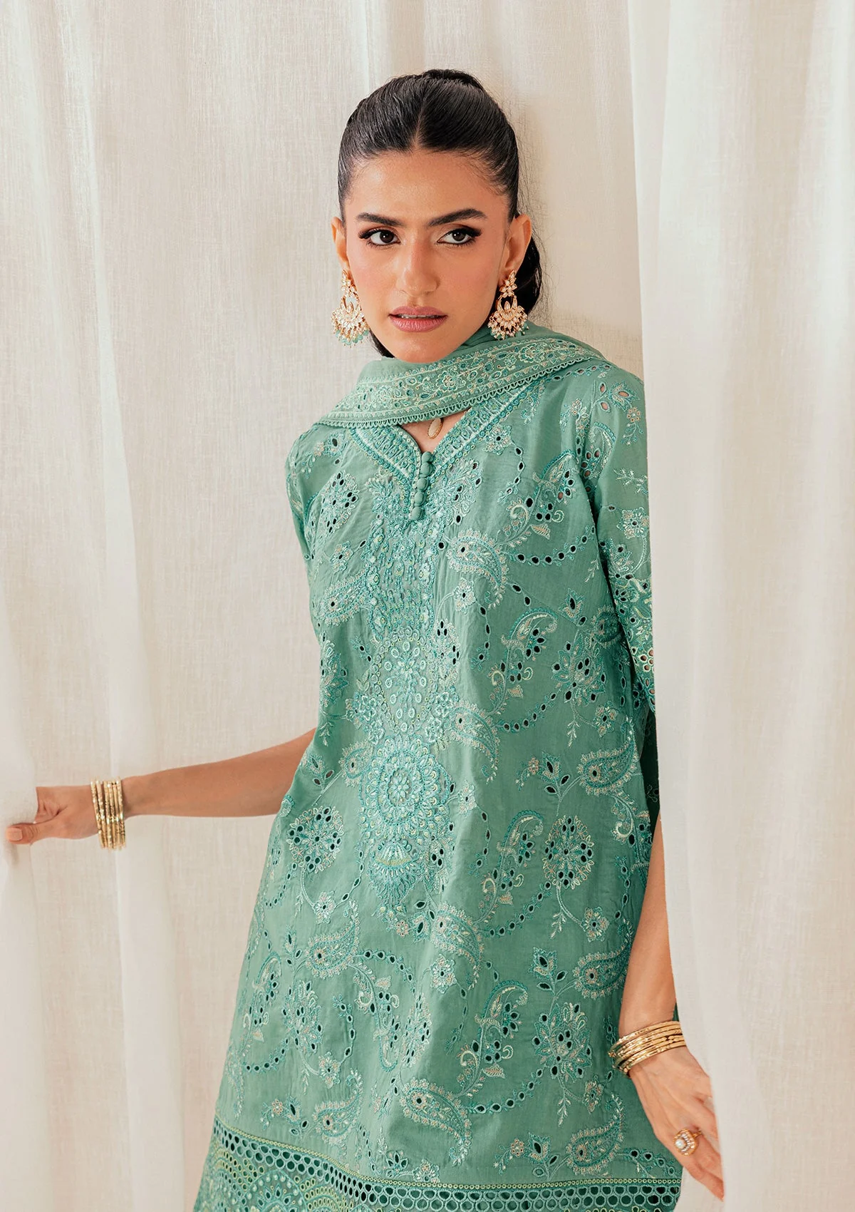 AIK Atelier Look B2603A Lawn Vol 2 2026 - Image 2