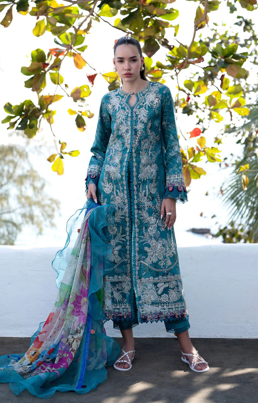 AJR Couture Glory Printkari Lawn 2025
