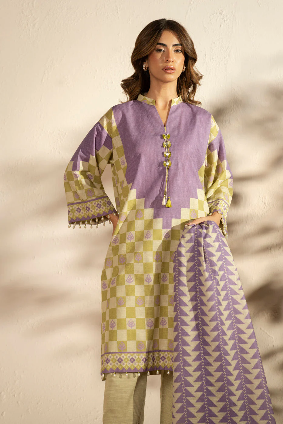 Alkaram FW-161-25-2-Green Winter Collection 2025 - Image 2