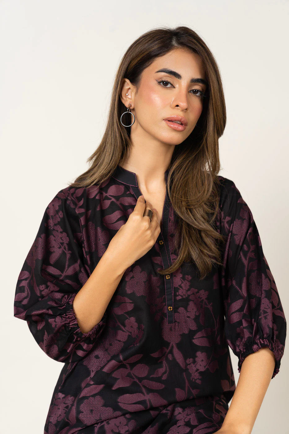 Alkaram JCQ2P25-4-226-Black Hello Winter Woman 2026 - Image 2