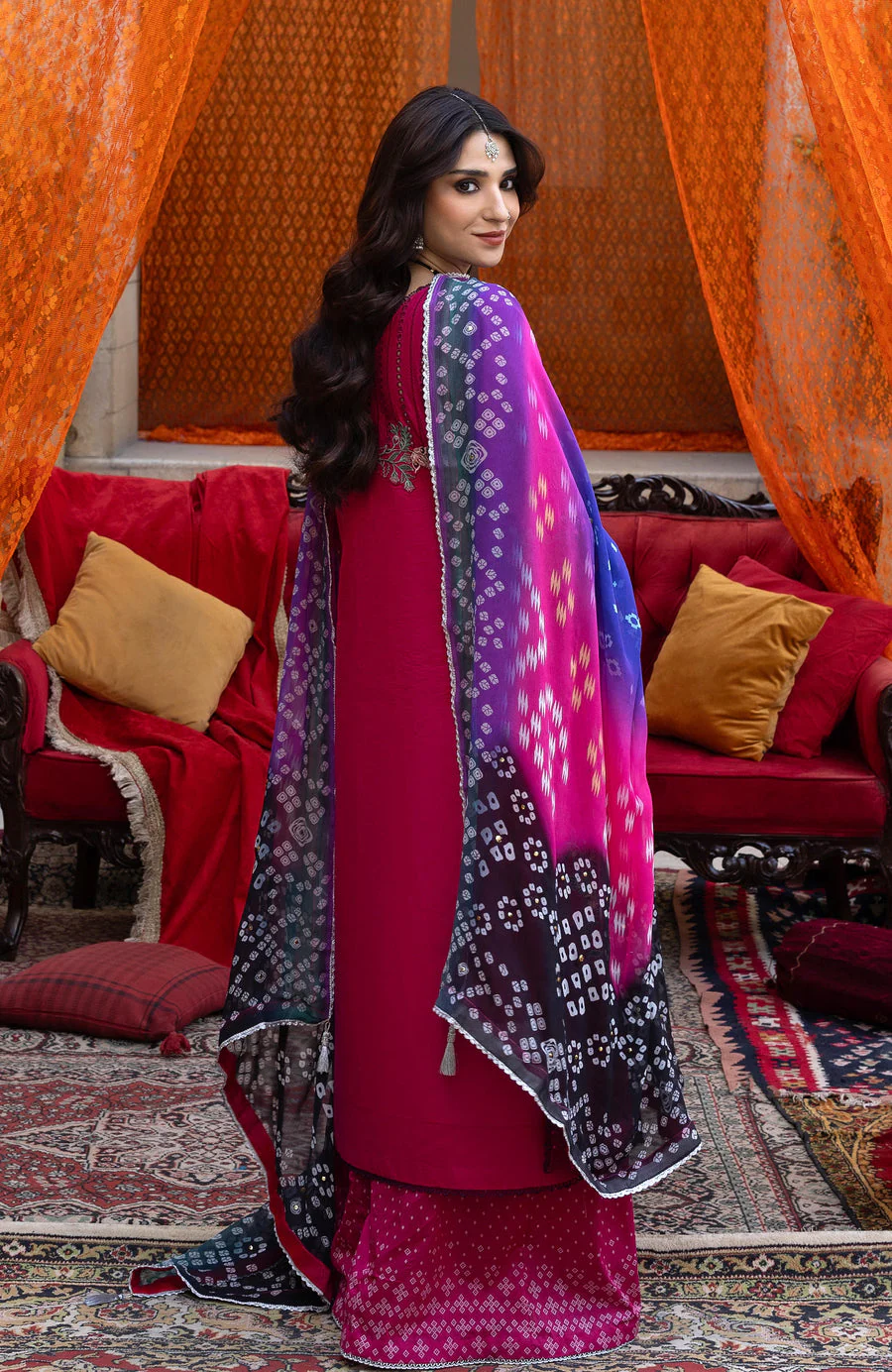 Alzohaib BTJ-26-05 Bandhani - The Tales Of Jaipur 2026 - Image 2