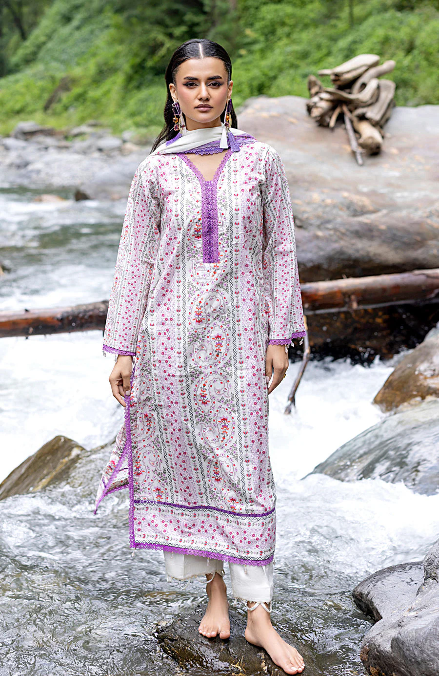 Alzohaib MDC-2-25-05 Monsoon Digital Cambric 2025