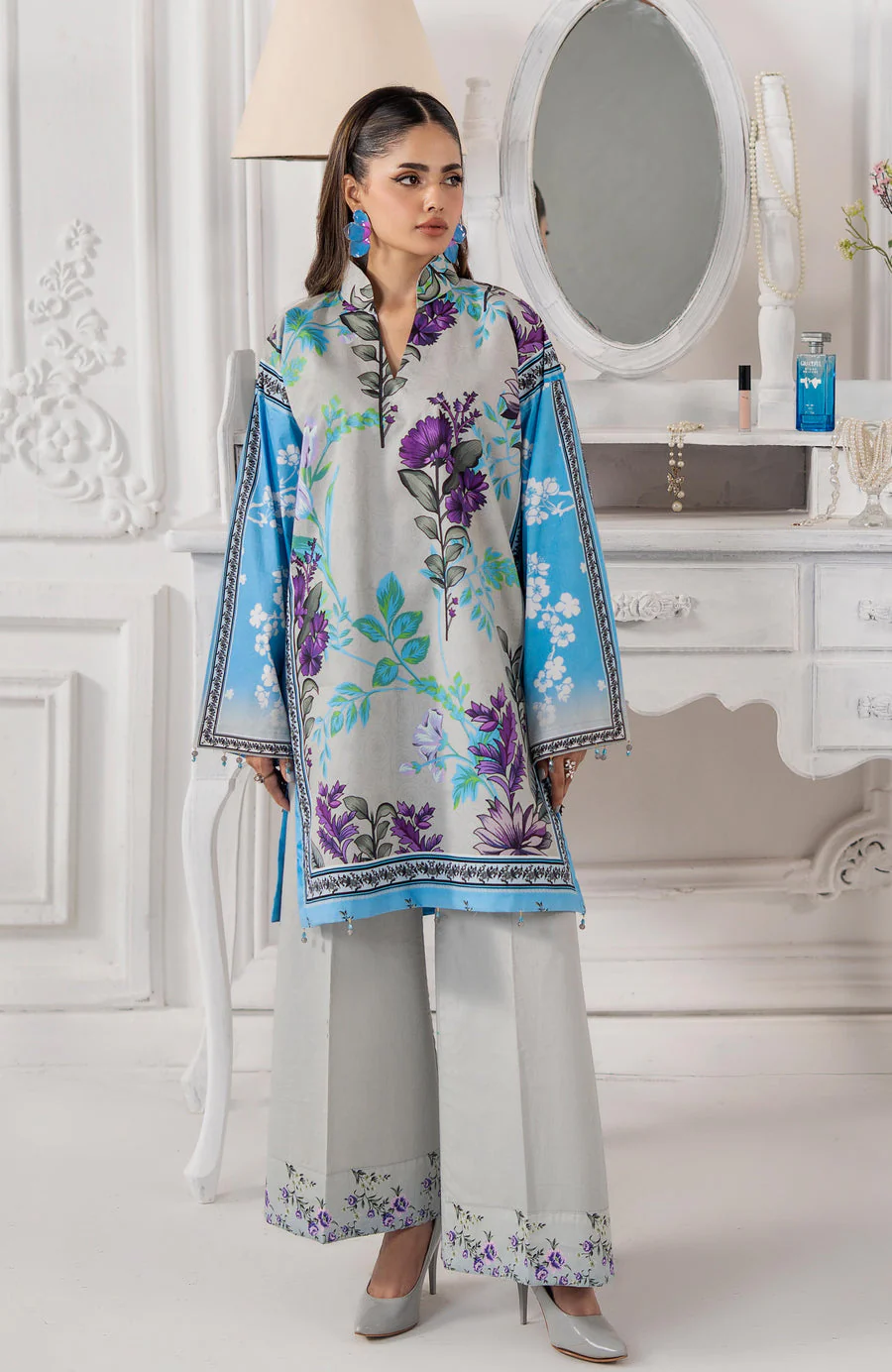 Alzohaib SCS-25-01 Sunshine Bloom Cotton Silk 2025 - Image 2