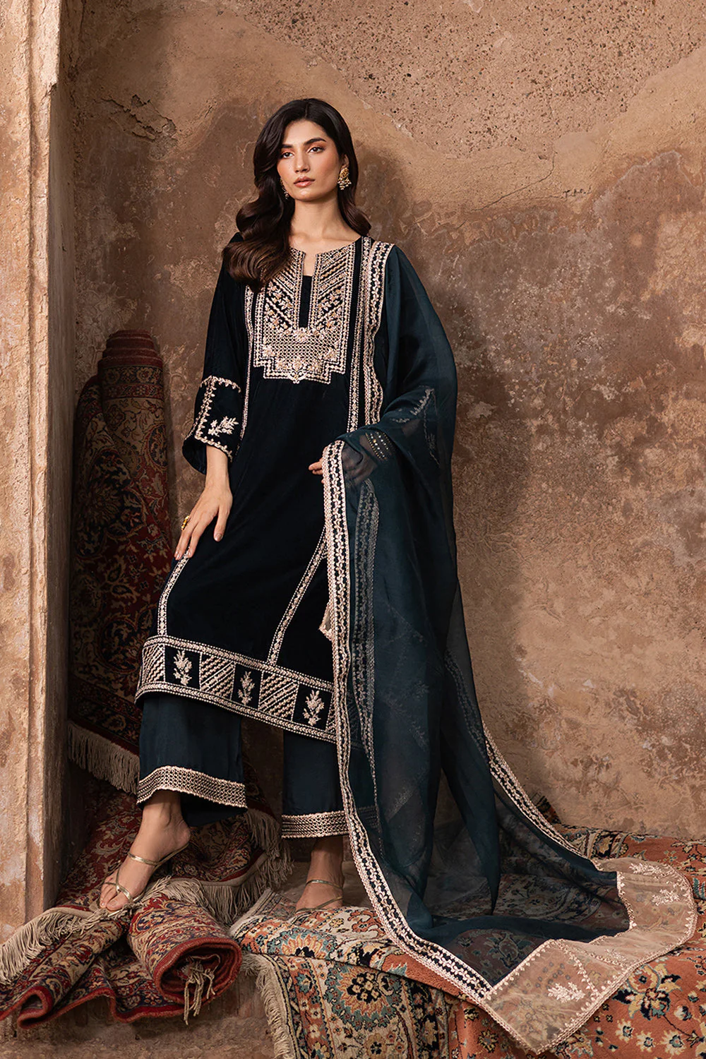 Azure Enchanted Emerald - 2 Exclusive Luxury Velvet Collection 2025 - Image 2