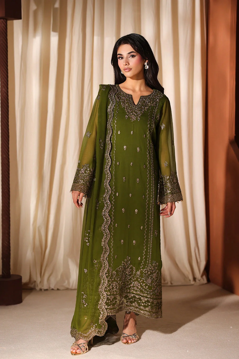 Azure Imperial Olive 4 Luxe Eid Ul Adha Collection 2026