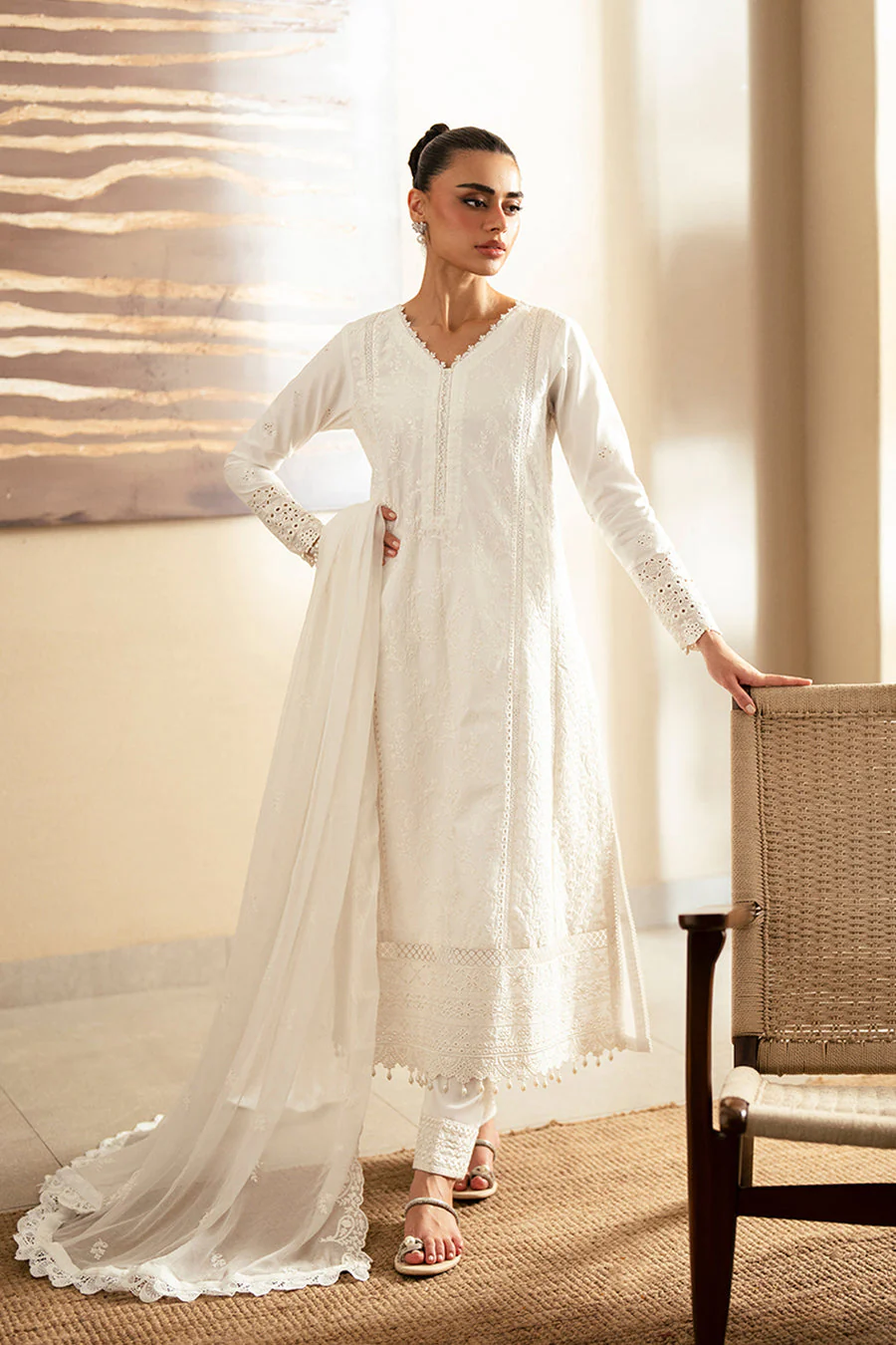Azure Serene Opal Luxury Lawn 2025
