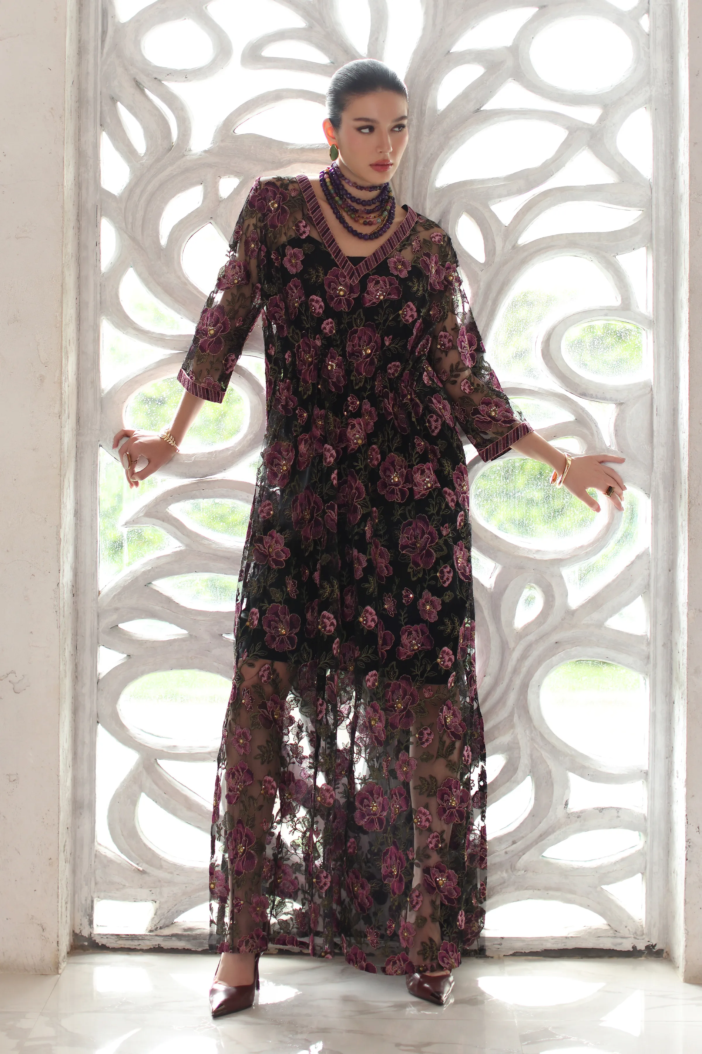 Bareeze Chinese Art-01 Winter Formal Collection 2025