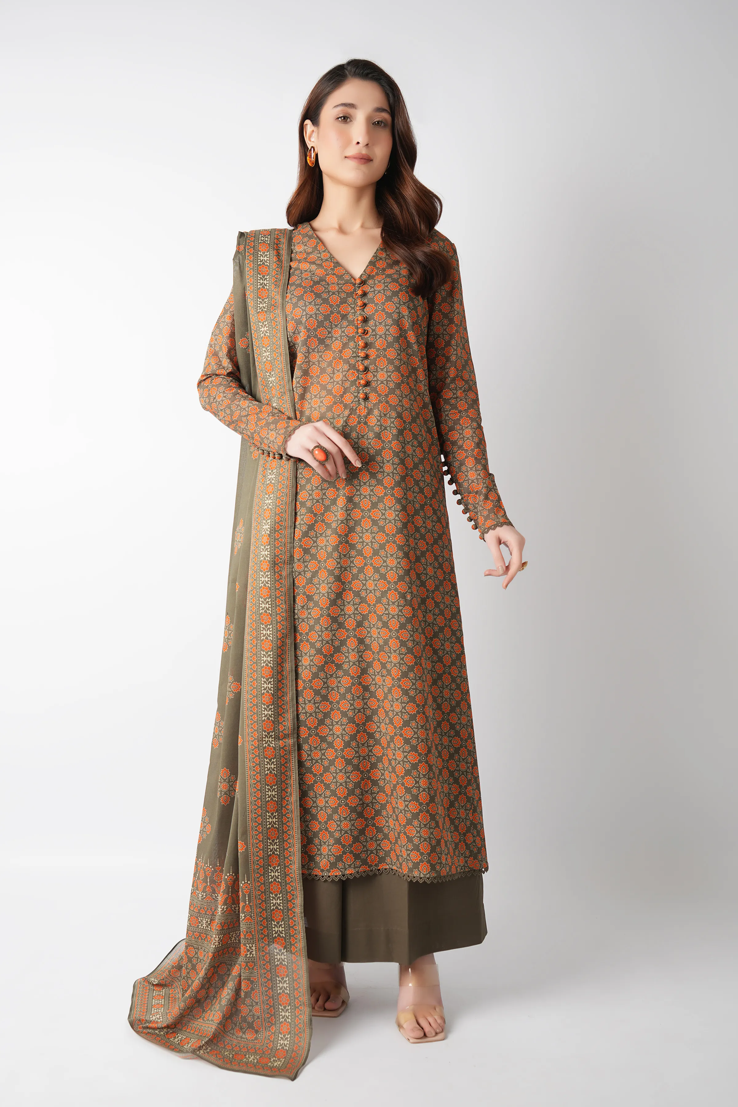 Bareeze PR2232 Brown Summer 35 2026