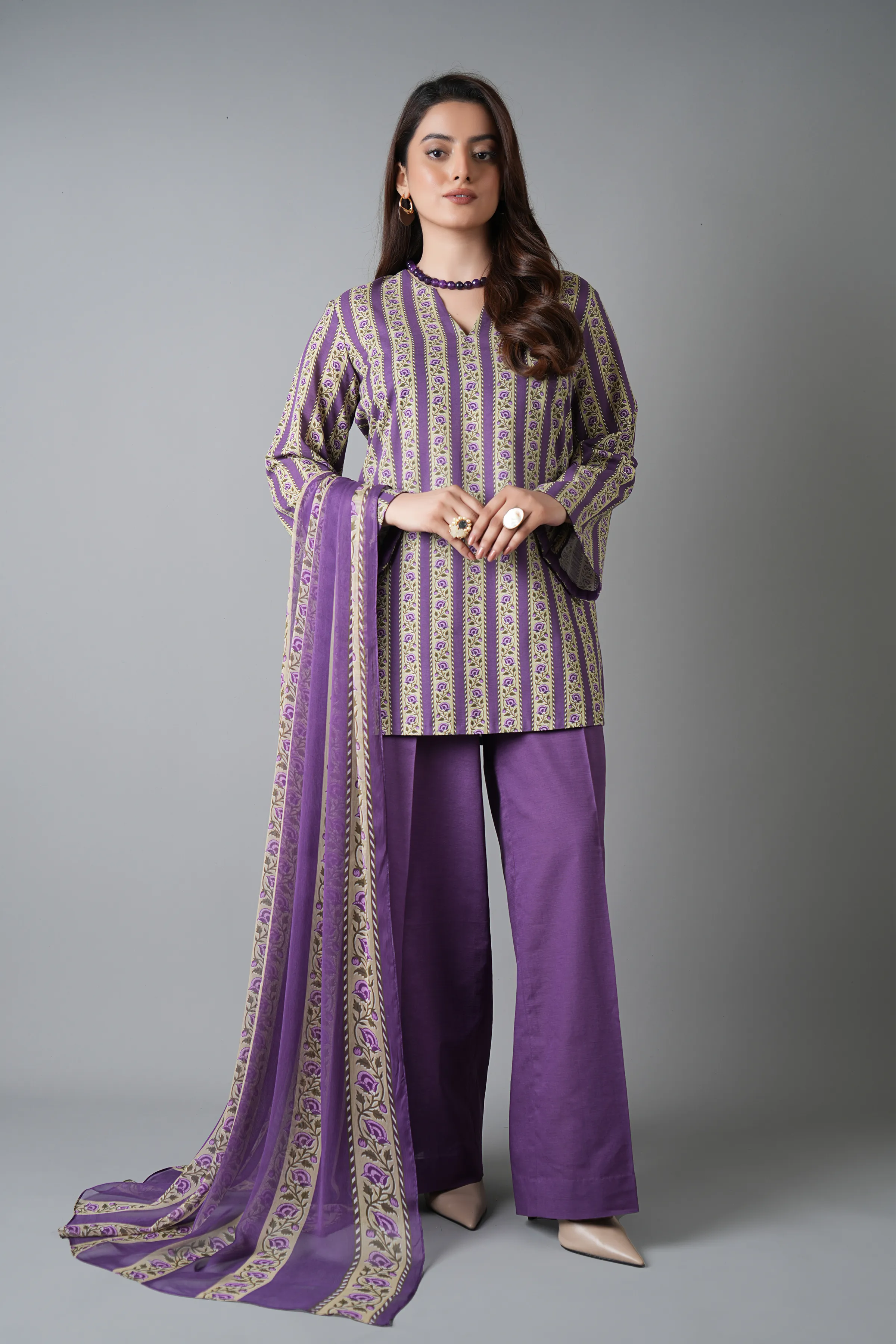 Bareeze Printed-2136 Premium Printed Winter Collection 2025
