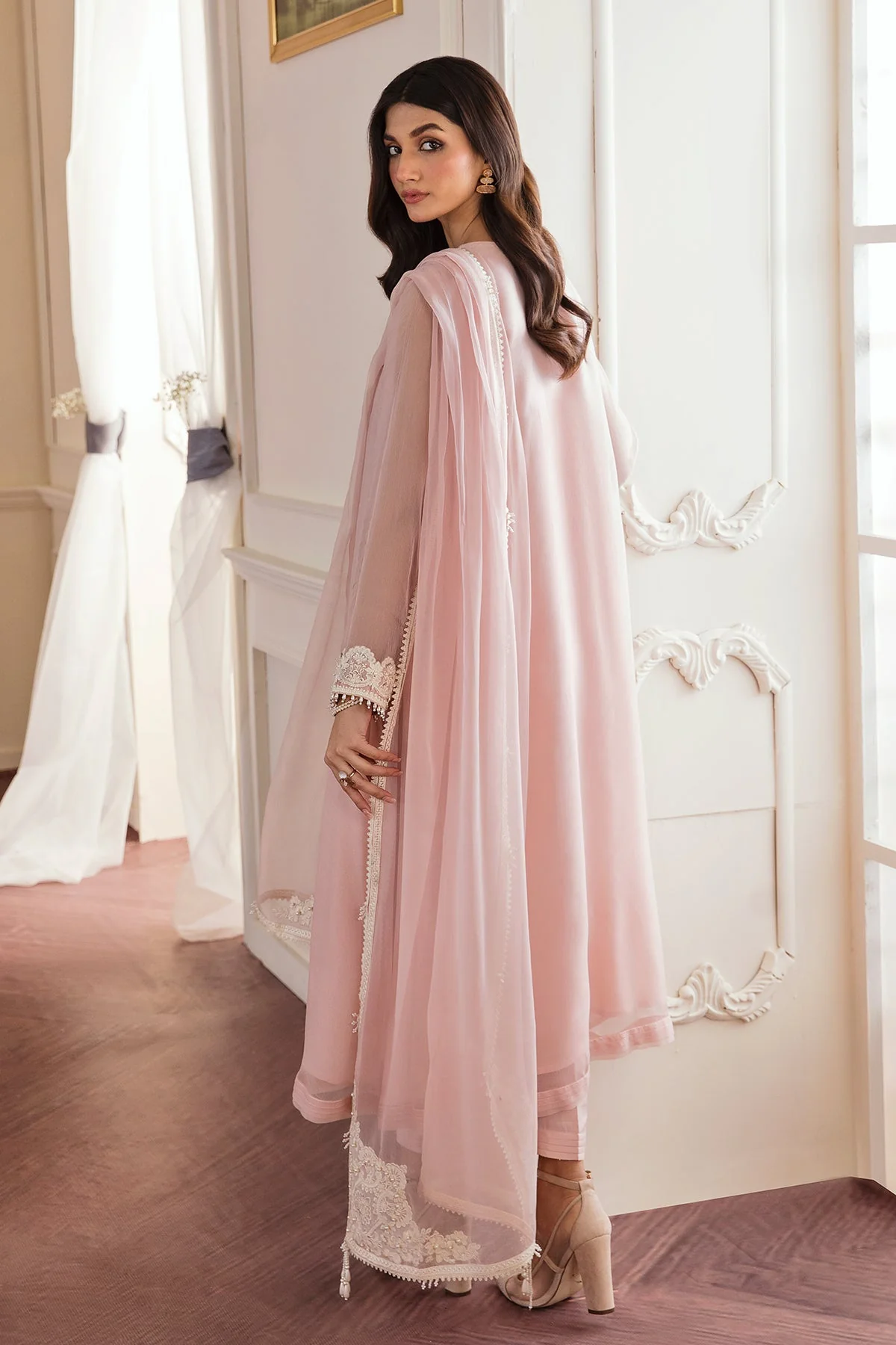 Baroque Embroidered Chiffon PR-752 Formal Pret 2024 - Image 2
