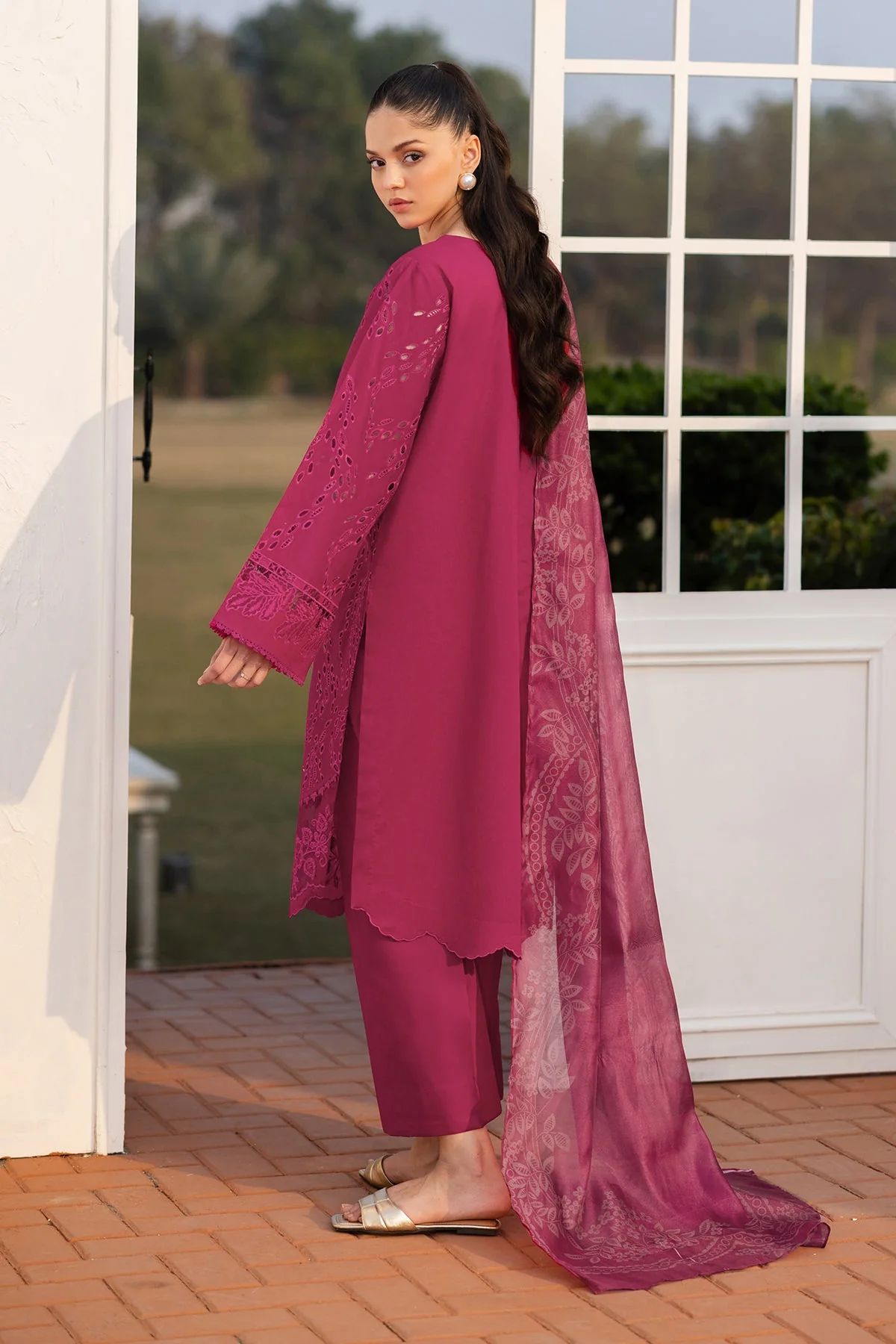 Baroque UF-4143 Summer Lawn 2025 - Image 2