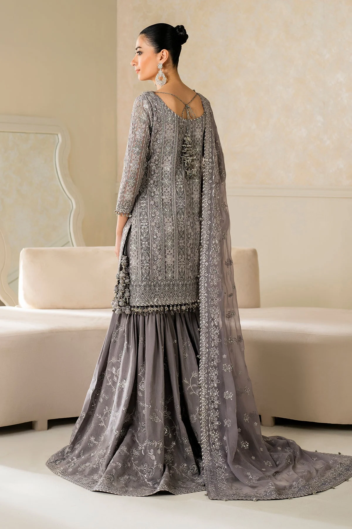 Baroque UF-4161 Embroidered Formals 2025 - Image 2