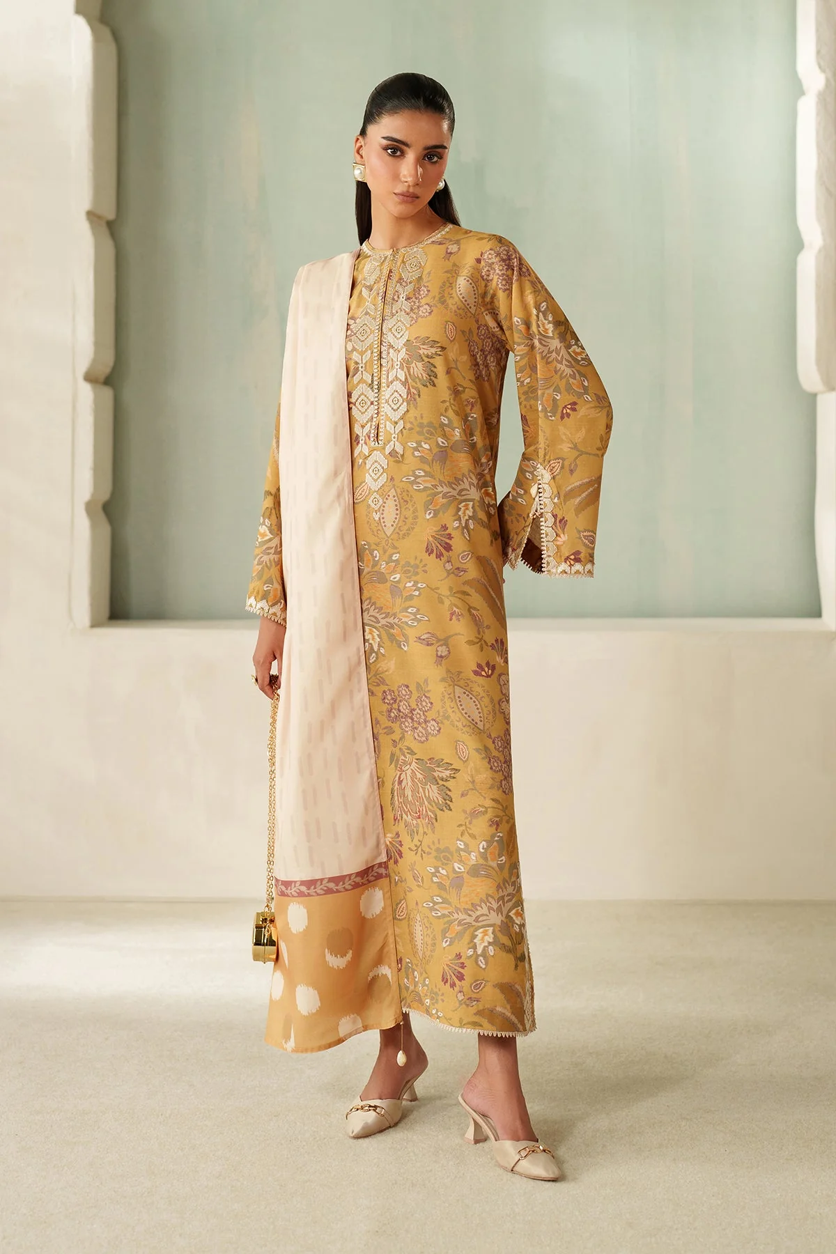 Baroque UF-4326 Khaddar Winter Collection 2025