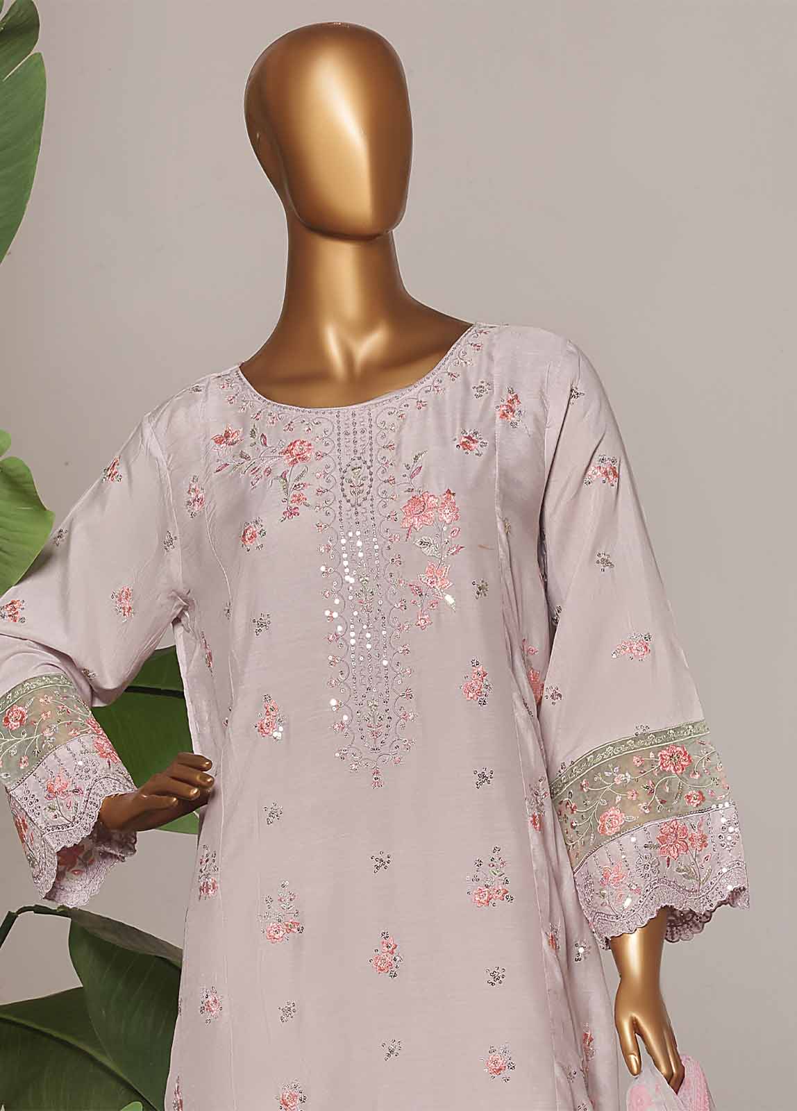 Bin Saeed RTCS-0100-CS-R-65 Digital Printed Embroidered Suits 2025