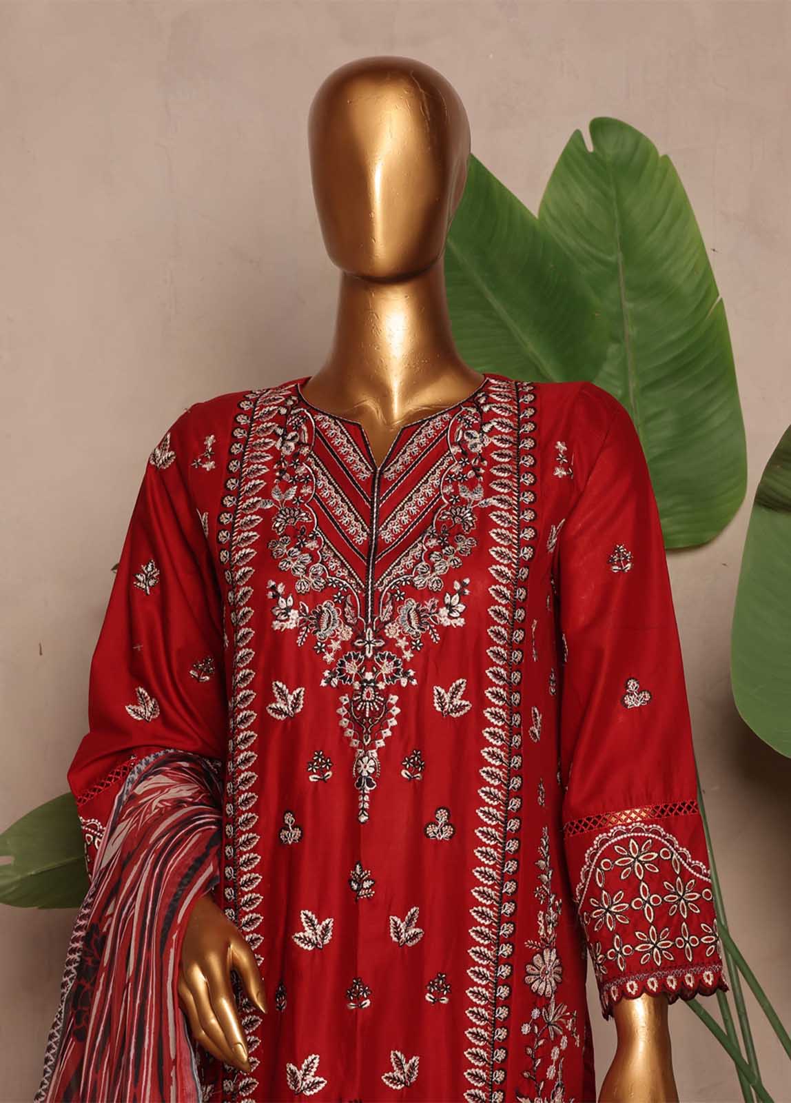 Bin Saeed SMPC-EMB-023-B Digital Printed Embroidered Suits 2025