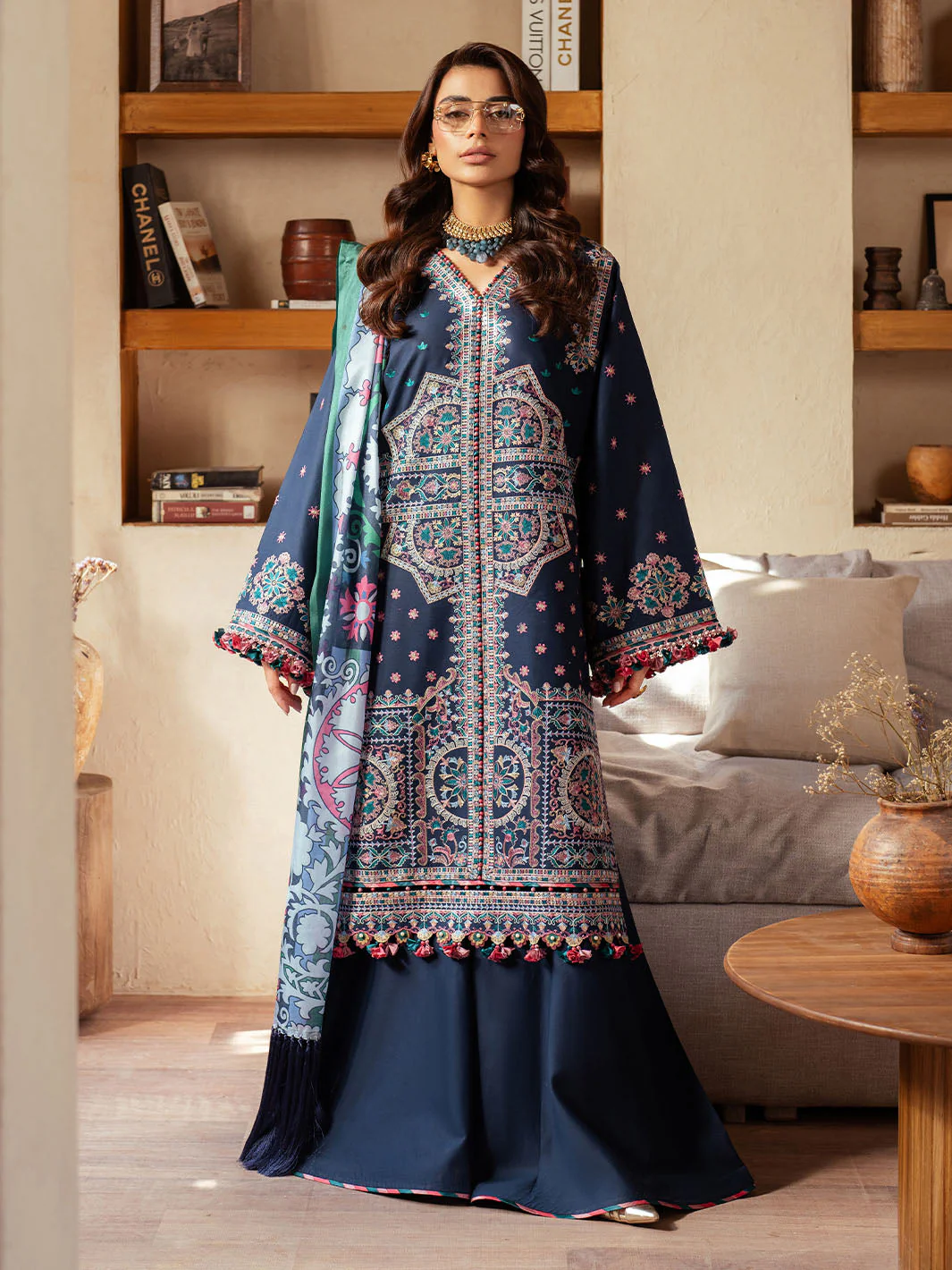 Binilyas 92 - B Mehroze Luxury Lawn 2025
