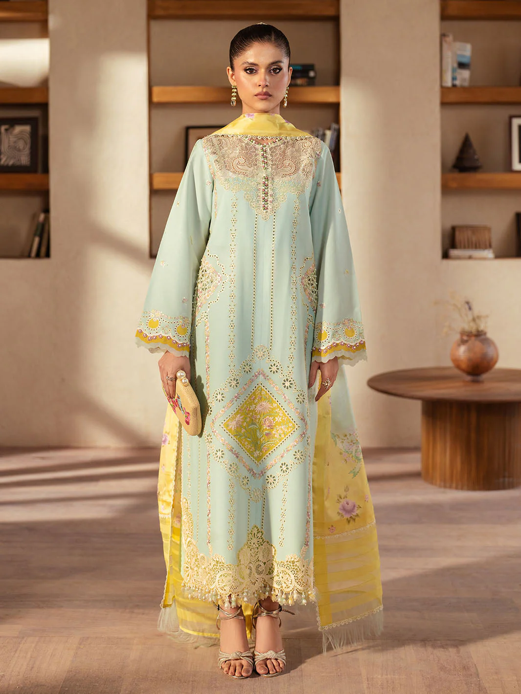 Binilyas 96 - B Mehroze Luxury Lawn 2025