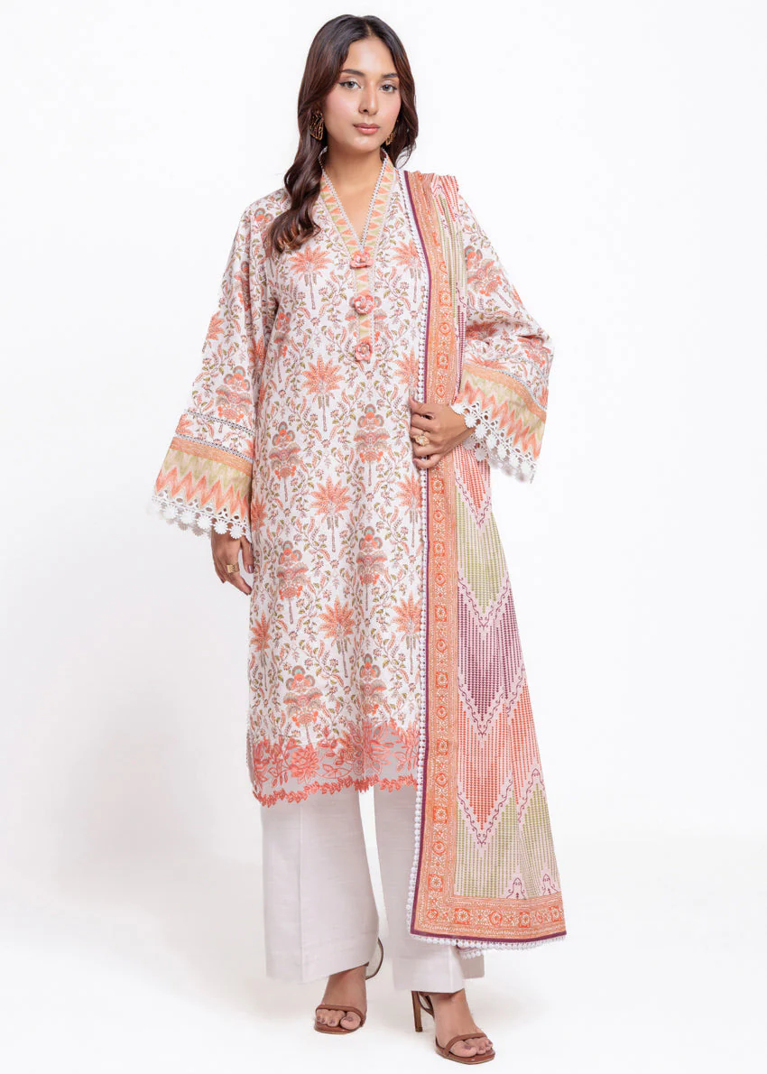Bonanza Satrangi Flare - 3 Pc WU3PPBW25KA10N1 Winter Collection 2025