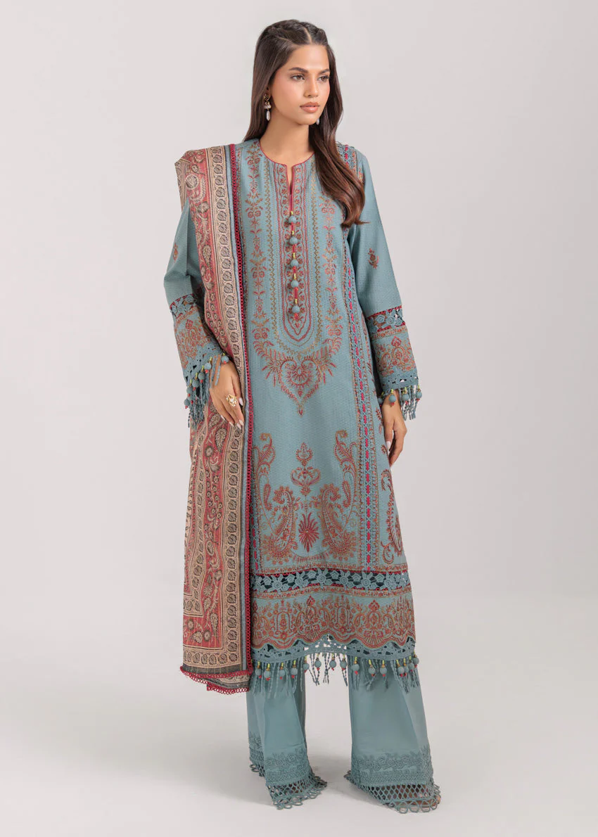 Bonanza Satrangi Ruby - 3 Pc WUS25DE3155 Winter Collection 2025