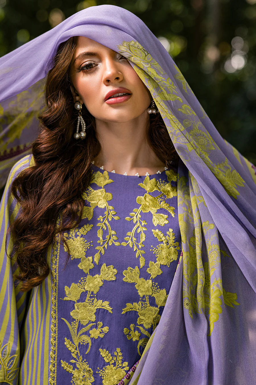 Charizma CN5-02 Naranji Embroidered Lawn Vol 1 2025 - Image 2