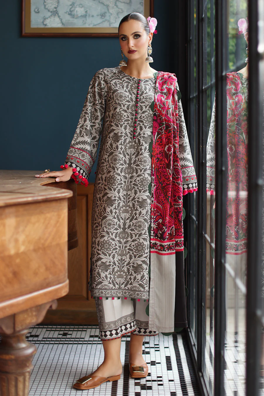 Charizma CPW5-09 CPrint Winter Linen Collection 2025