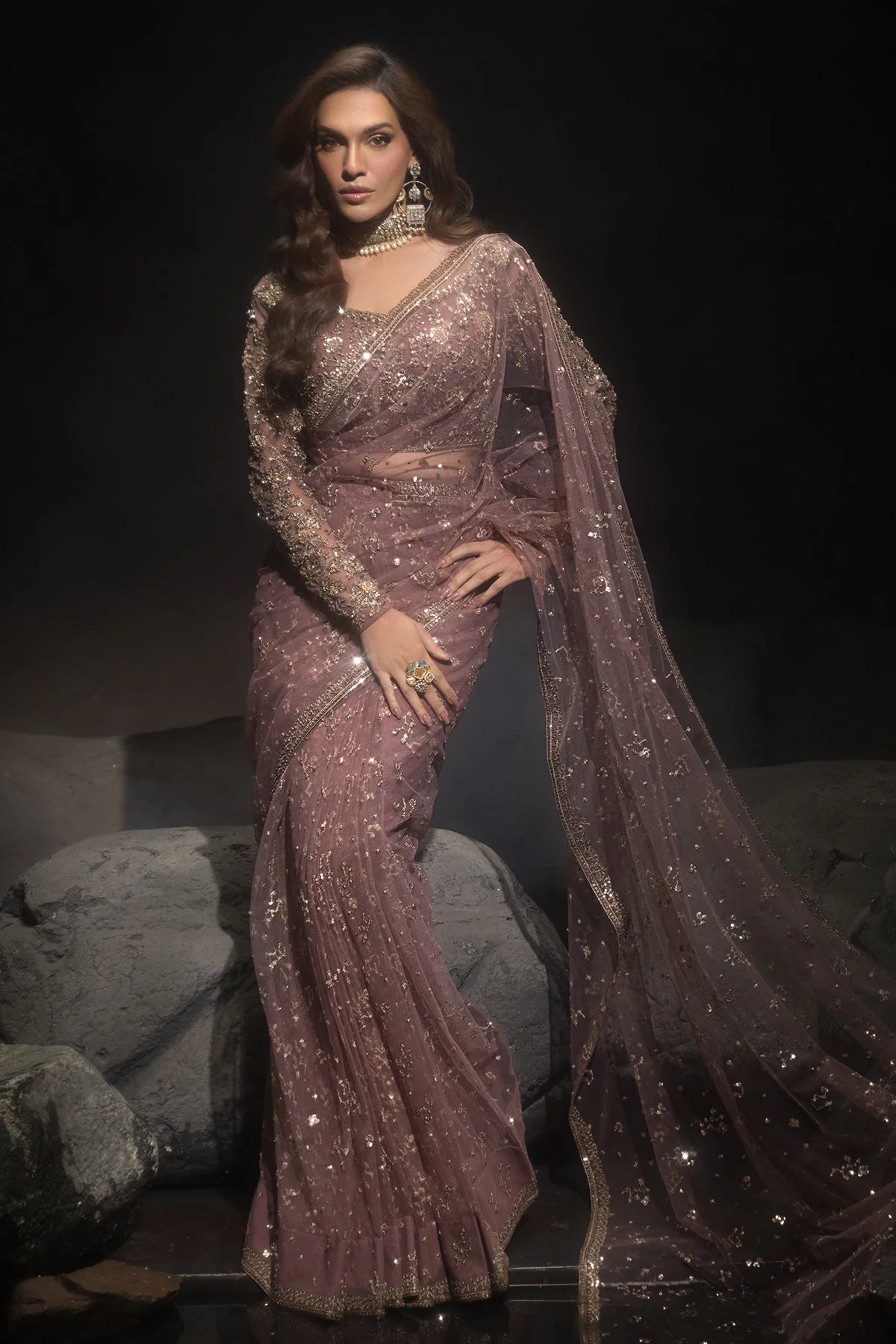 Charizma STM-5-013 Statement Sari Edit 2025
