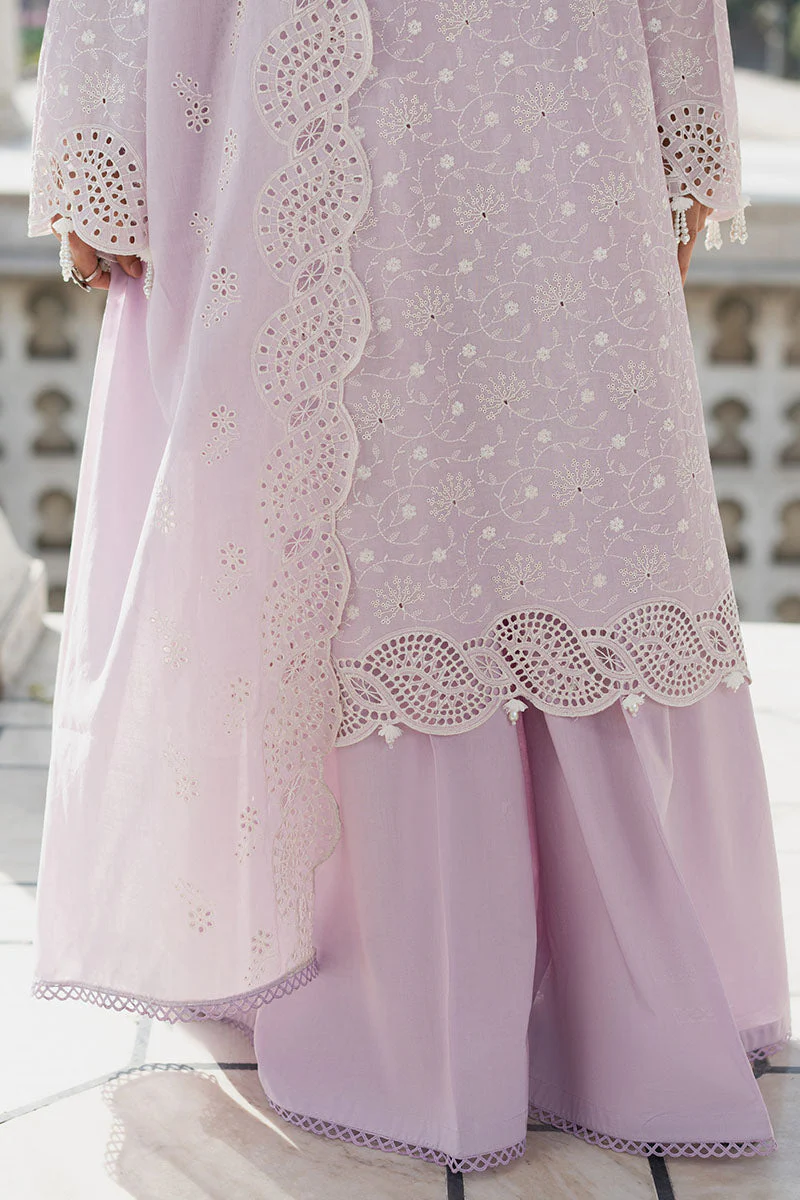 Cross Stitch Forest Fog Chikankari 2025 - Image 2