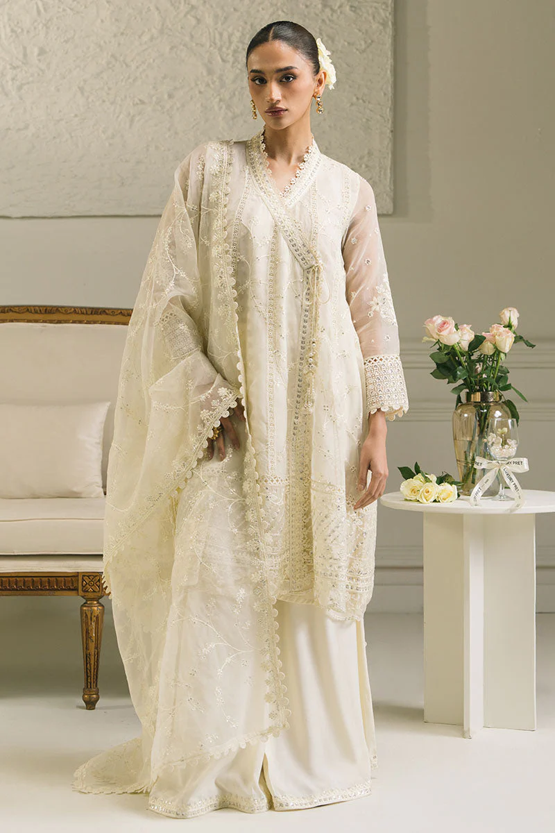 Cross Stitch Ivory Bloom Luxury Pret 2025