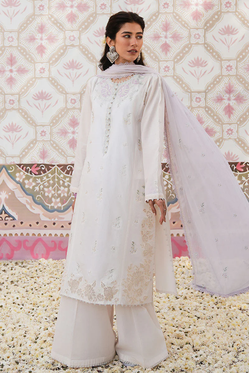 Cross Stitch Ivory Whisper Eid Lawn Collection 2025 - Image 2