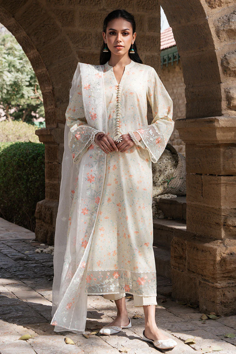 Cross Stitch Lime Dew Eid Lawn Collection 2025