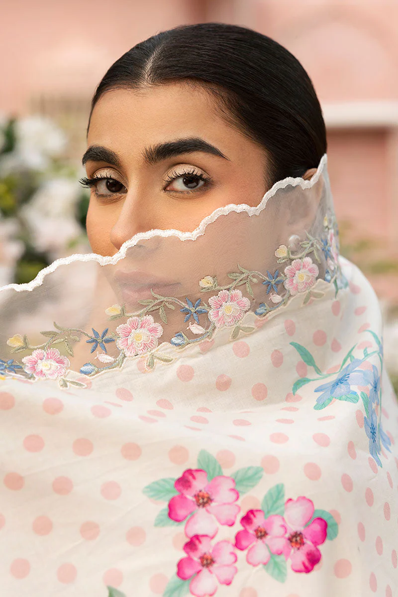 Cross Stitch Pastel Bloom Premium Lawn 2025 - Image 2