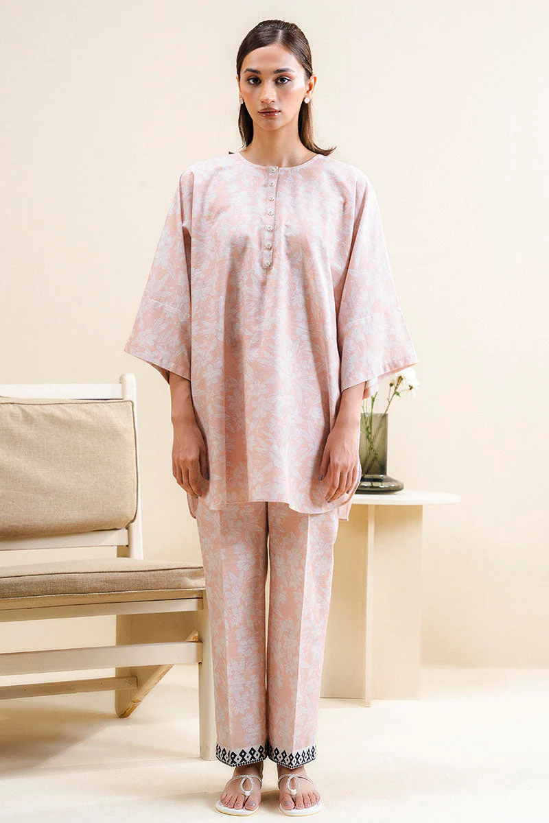 Cross Stitch Rosy Florid Daily Khaddar Linen Collection 2025