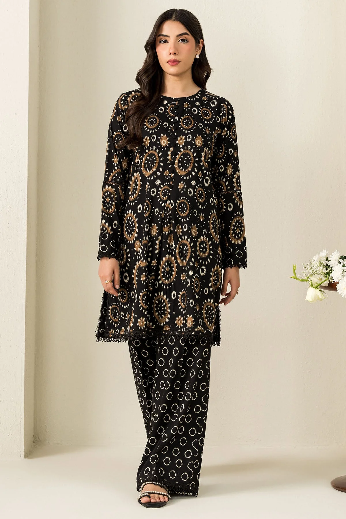 Cross Stitch Urban Ikat Daily Khaddar Linen Collection 2025