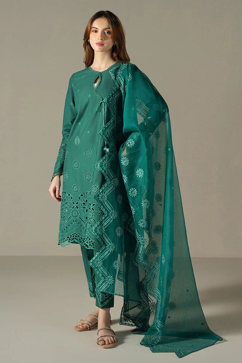 Cross Stitch Verdent Flora Chikankari 2025