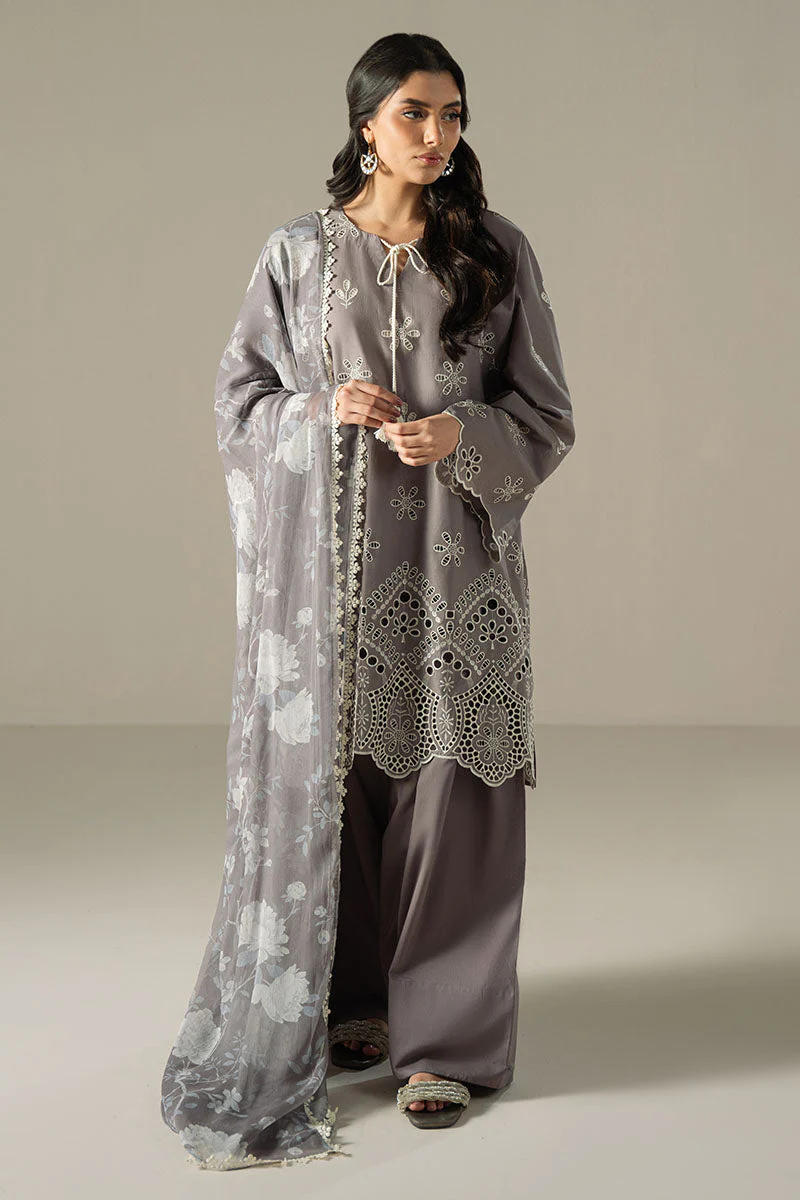 Cross Stitch Whisper Ash Chikankari 2025
