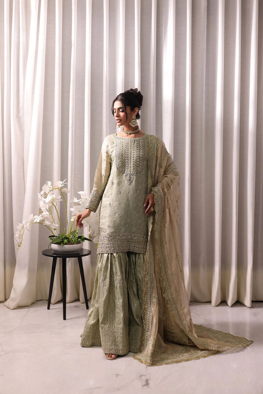 Dhanak Reyna: SS24HF-3011 L-GREEN Couture 2026